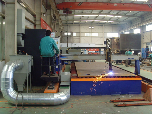 collettore di polveri industriale 6800m3/H per CNC che taglia la multi saldatura delle unità